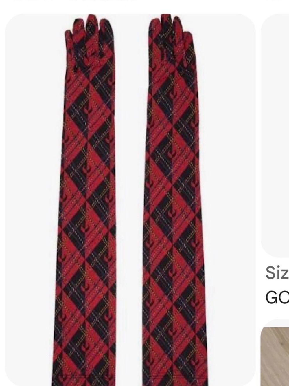 Marine Serre Plaid fitted gloves- Stylish Patterned gloves
